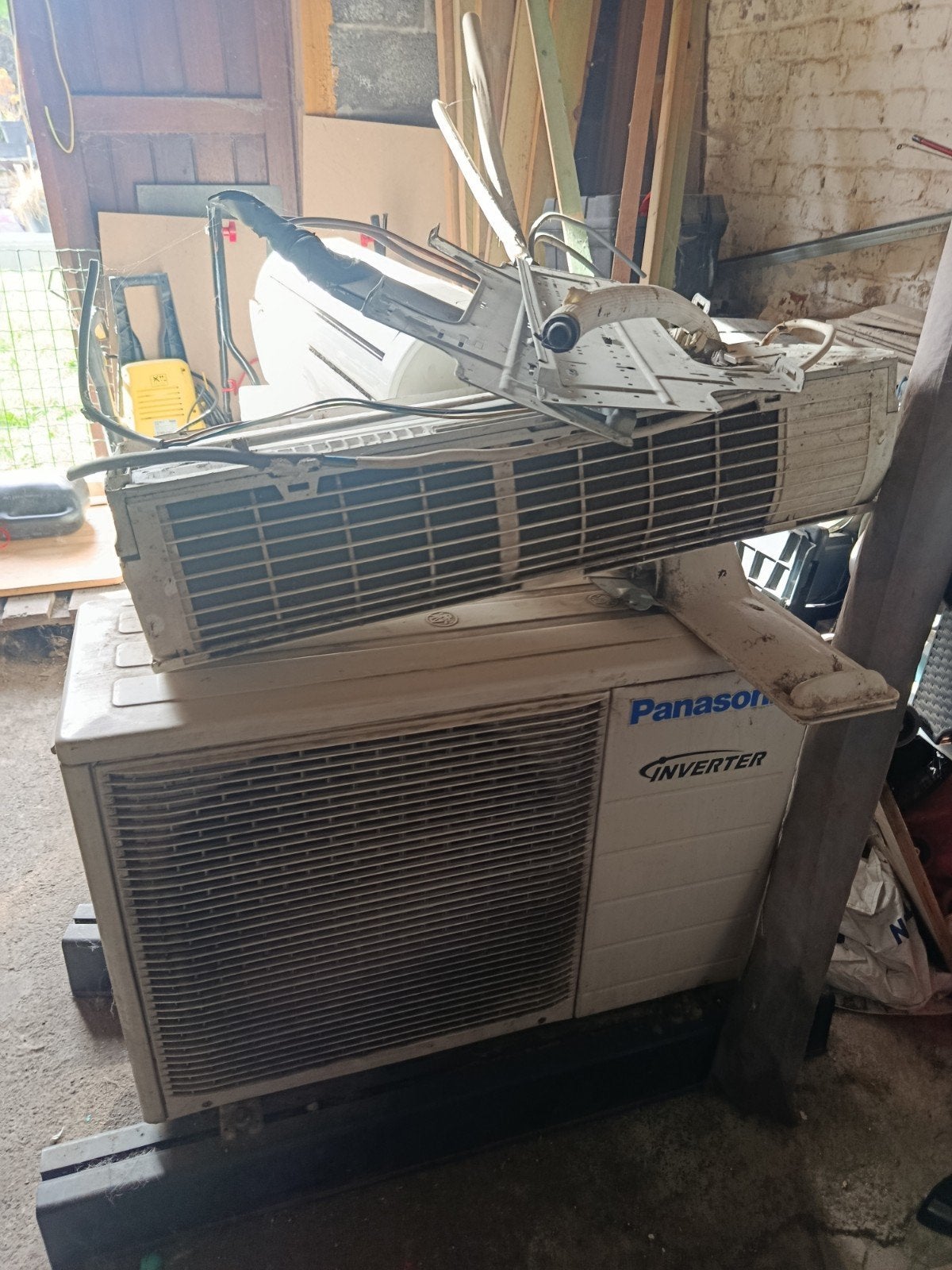 clim panasonic, Enlèvement