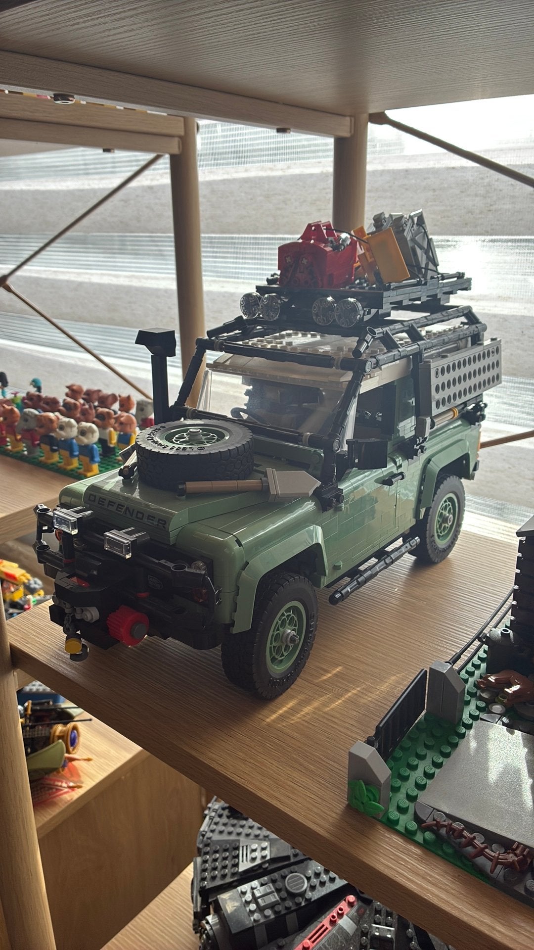 Lego Land Rover 10317, Kinderen en Baby's, Speelgoed | Duplo en Lego, Ophalen, Zo goed als nieuw, Compleet, Lego