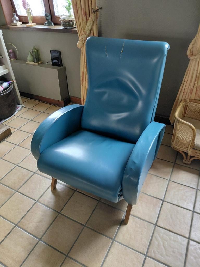 Vintage relax zetel, Huis en Inrichting, Ophalen