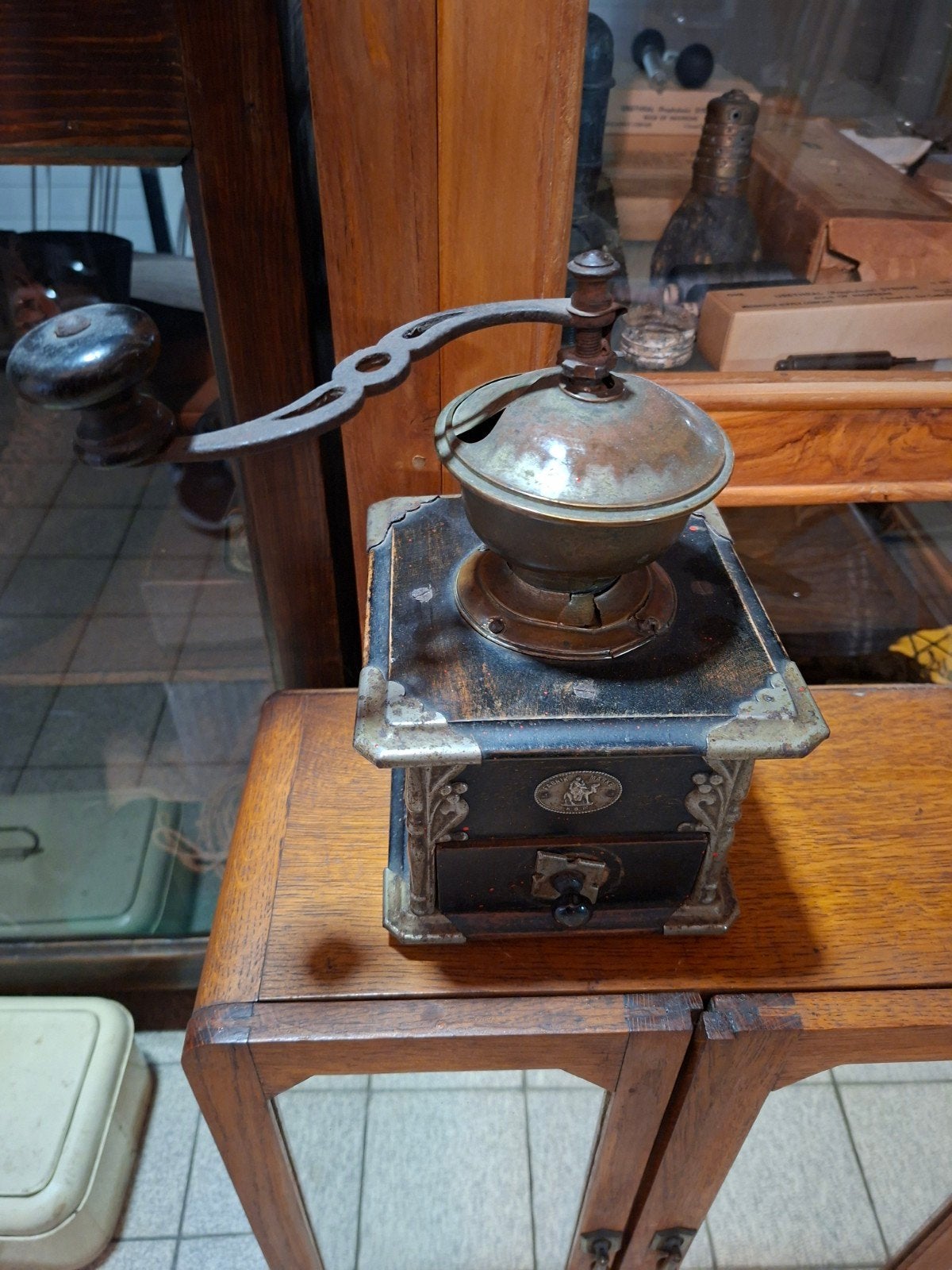 Oude koffiemolen, Ophalen of Verzenden