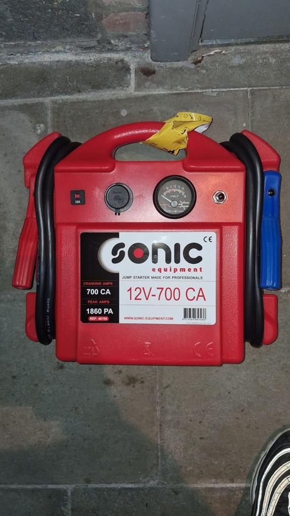 Sonic Jeu de booster Booster 12V/700CA, Autos : Divers, Accessoires de voiture