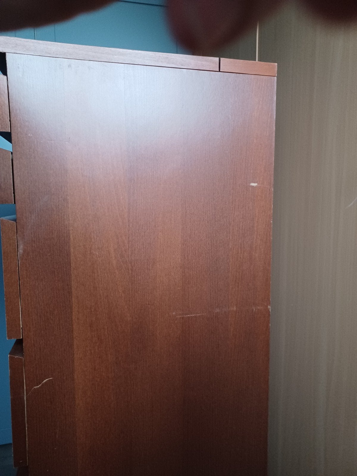 Malm ladekast met spiegel, Ophalen, Minder dan 50 cm, 5 laden of meer, 100 tot 150 cm