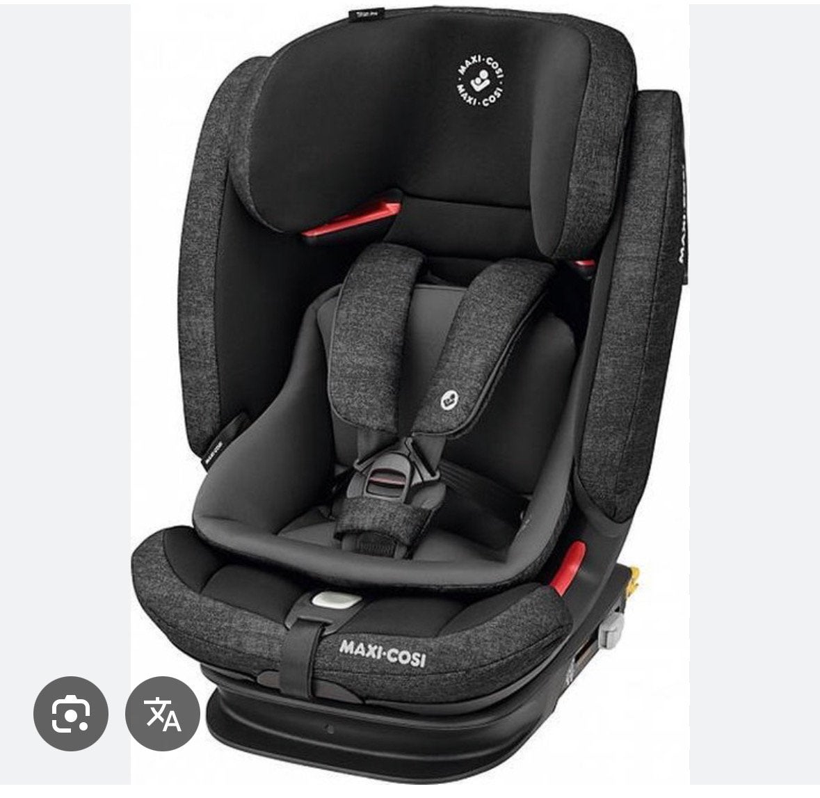 Maxi Cosi Titan Pro Graphite Groep 1-2-3, Enlèvement, Comme neuf, Isofix