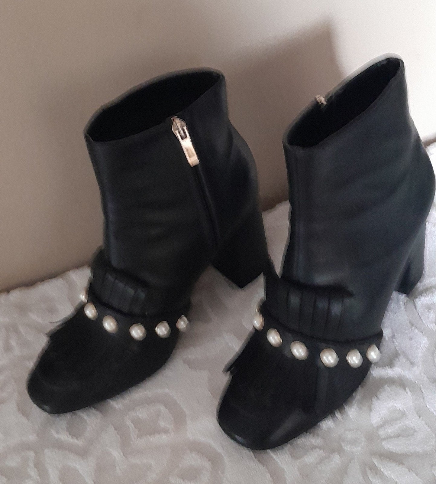 Prachtige laarsjes 39..., Vêtements | Femmes, Enlèvement ou Envoi, Comme neuf, Boots et Botinnes, Noir