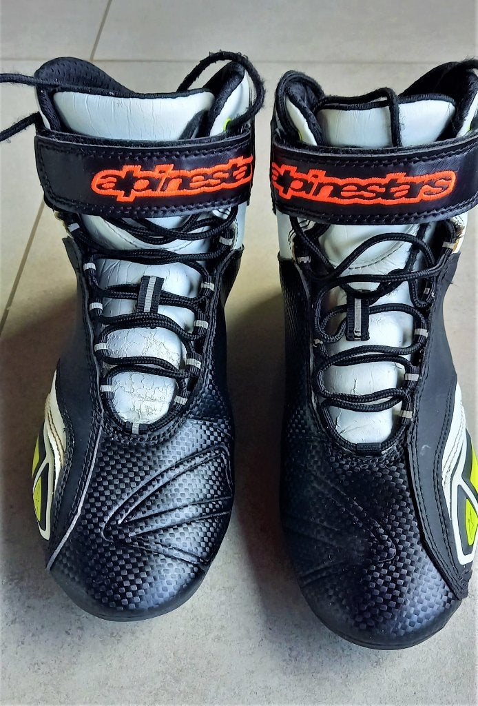 VEND Chaussures de moto Alpinestar P40, Enlèvement ou Envoi, Seconde main, Autres types, Alpinestar