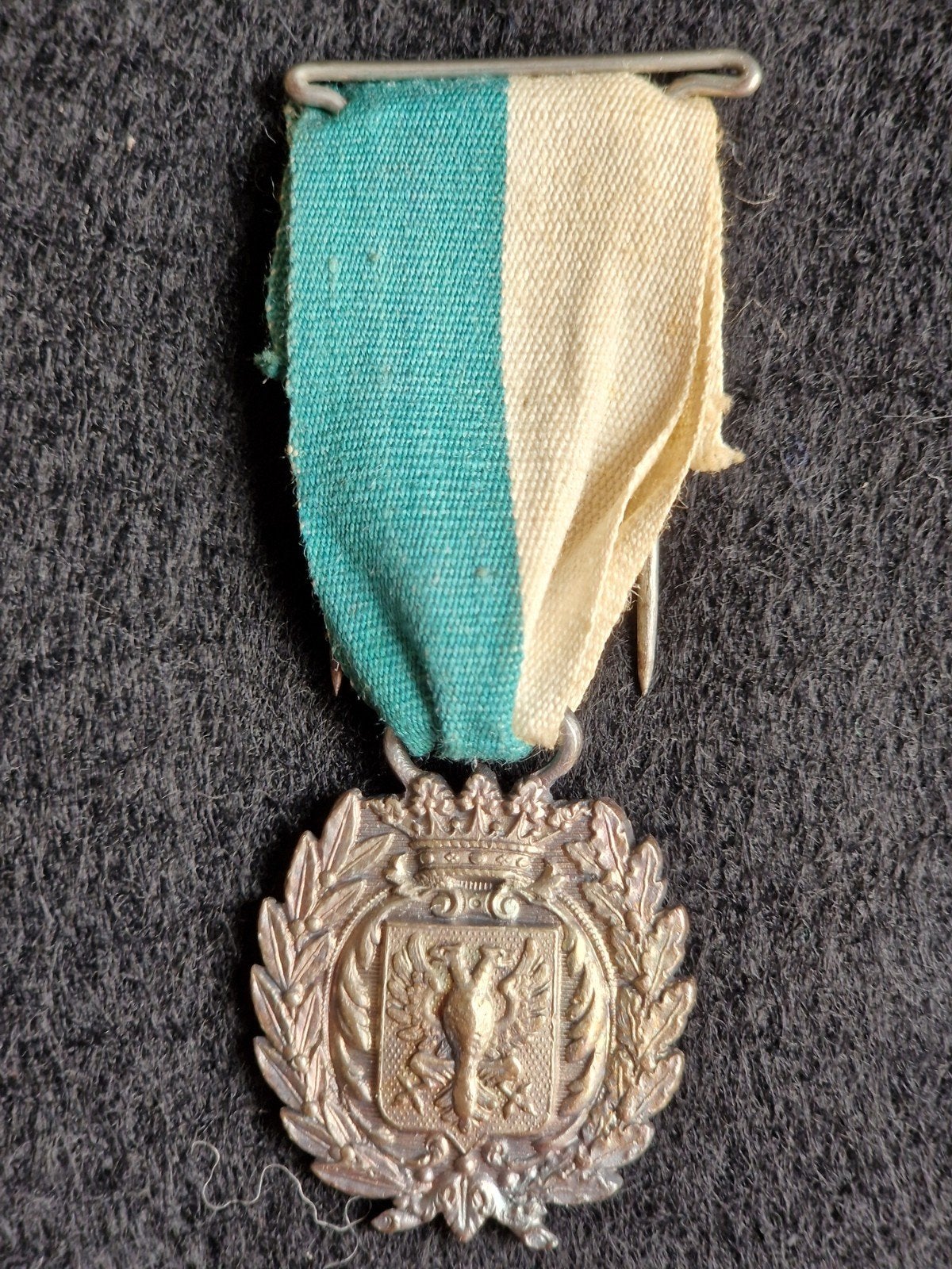 medaille RENAIX RONSE Sapeurs Pompiers Brandweer, Enlèvement ou Envoi, Autres, Ruban, Médaille ou Ailes