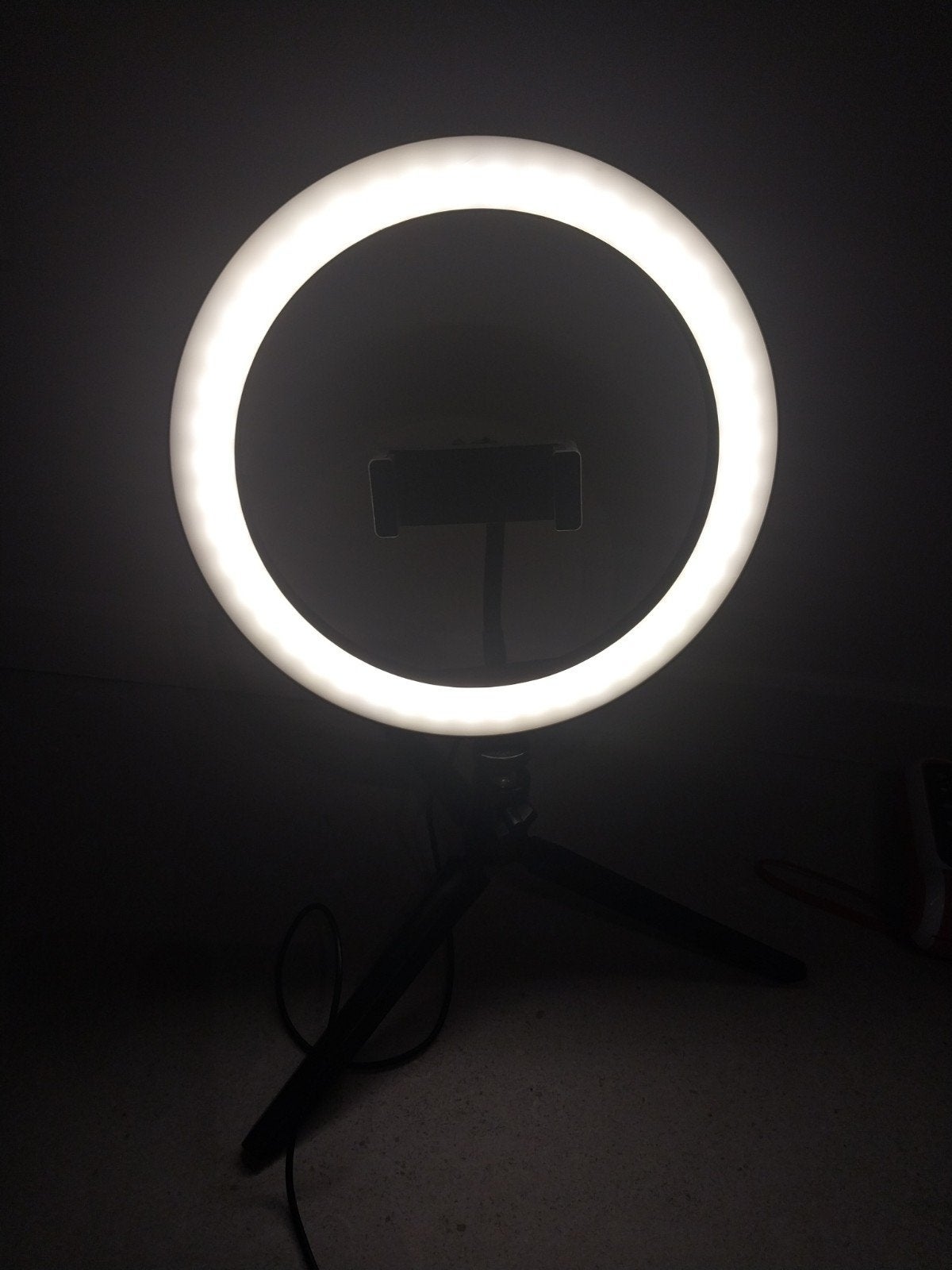 Jouw perfecte studio-look!  Ringlamp met Telefoonhouder, Ophalen, Overige materialen