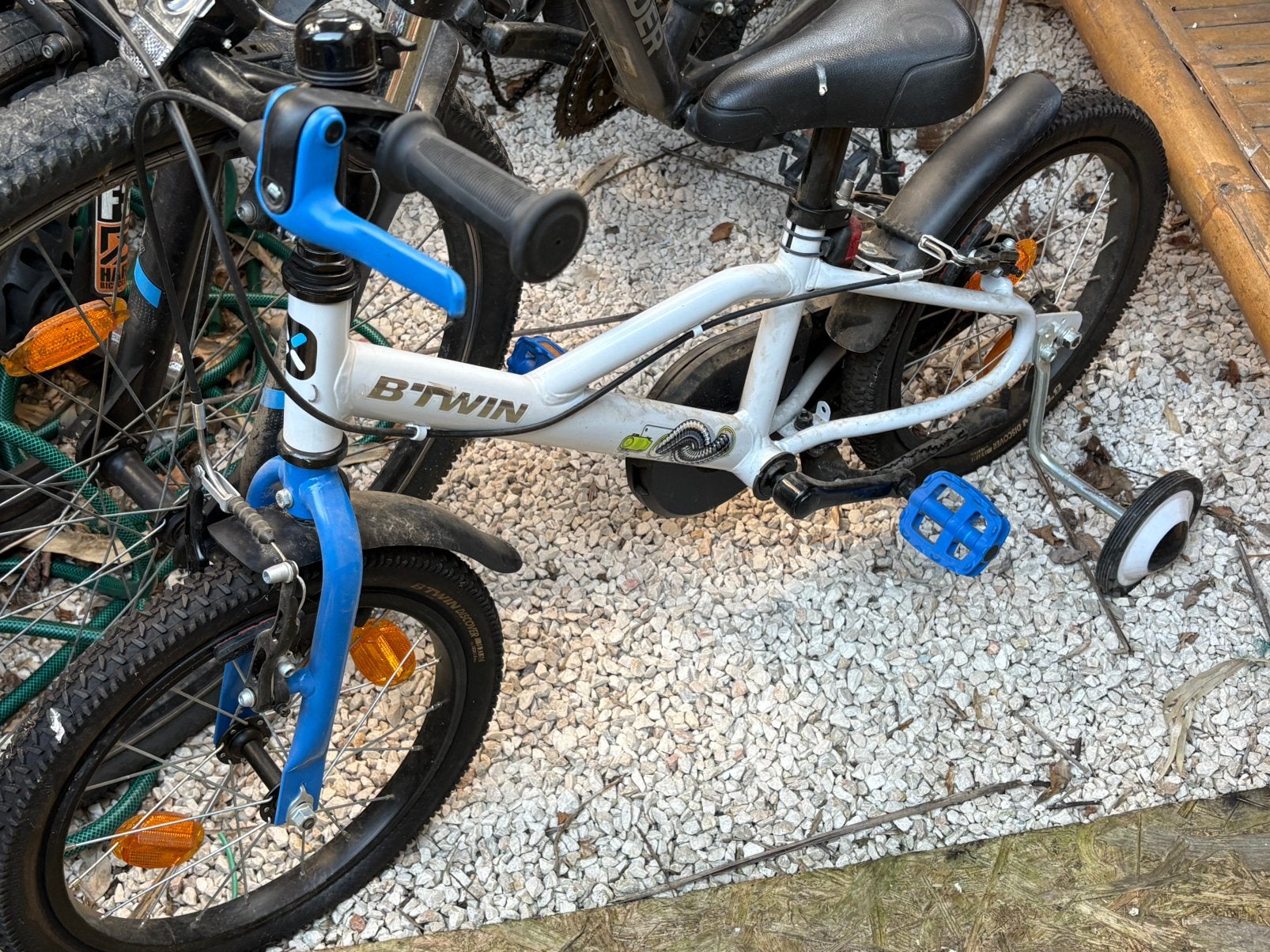 Kinderfiets, Ophalen, Gebruikt