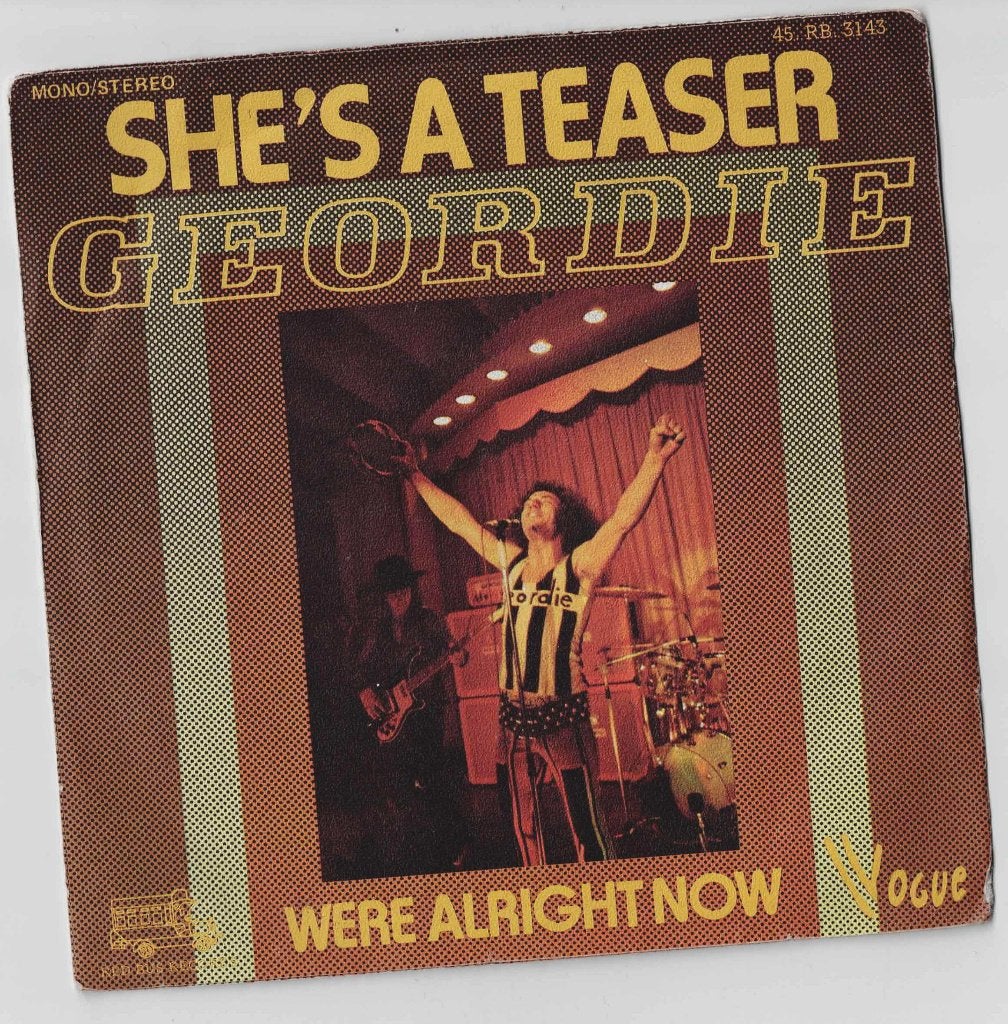 Geordie - She's a teaser - Were alright now, LP, Gebruikt, 7 inch, Ophalen of Verzenden