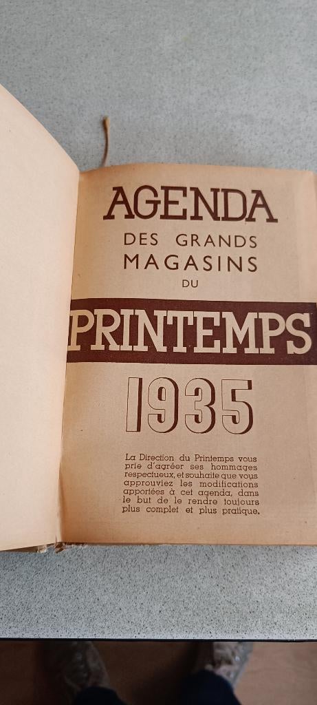 Oude agenda, Ophalen of Verzenden