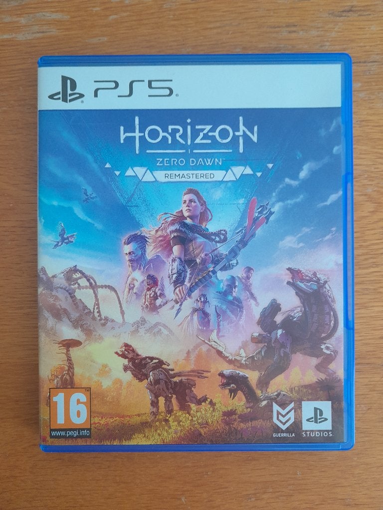 Horizon zero dwan remastered ps5, 1 joueur, Aventure et Action, À partir de 16 ans, Enlèvement