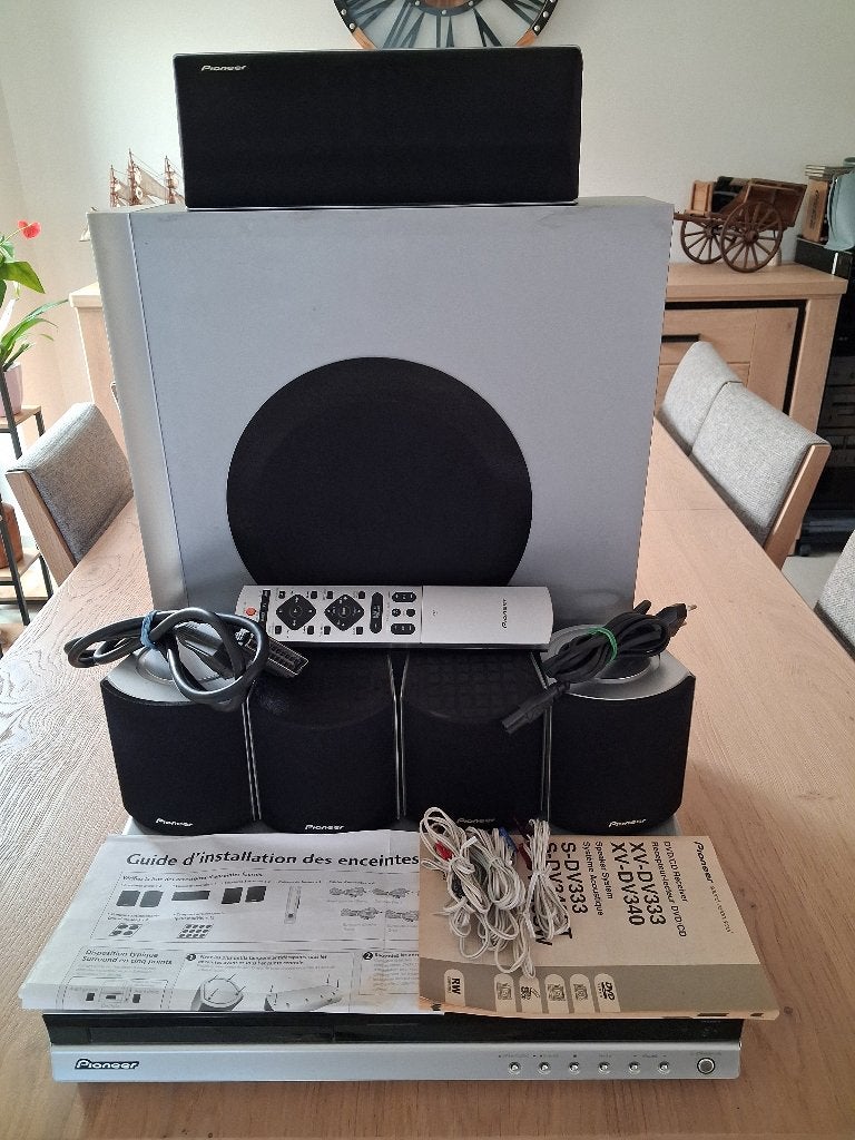homecinema, TV, Hi-fi & Vidéo, Enlèvement, 70 watts ou plus, Système 5.1, Lecteur DVD