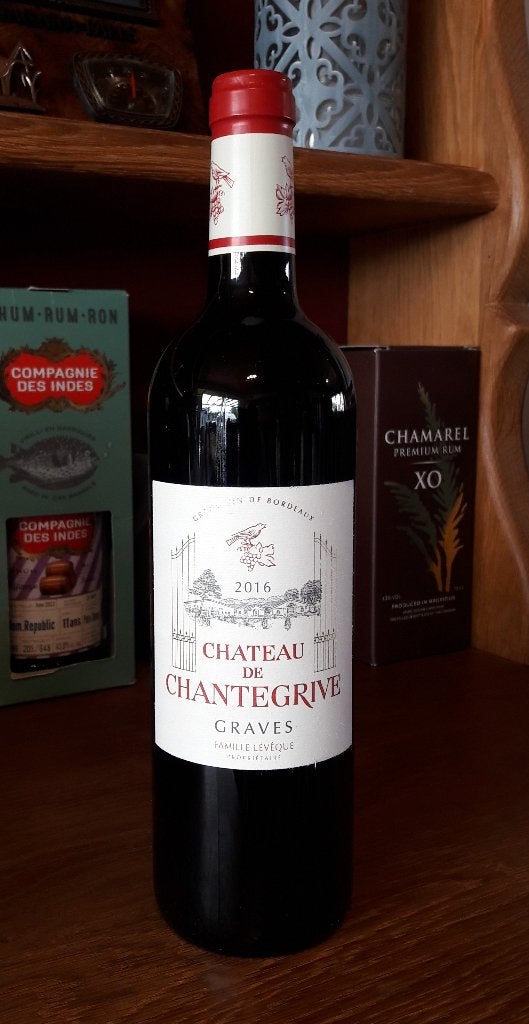 Château De Chantegrive Graves 2016, Neuf, Enlèvement ou Envoi, Pleine, Vin rouge