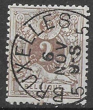 Belgische postzegels - nummer 44, Verzenden