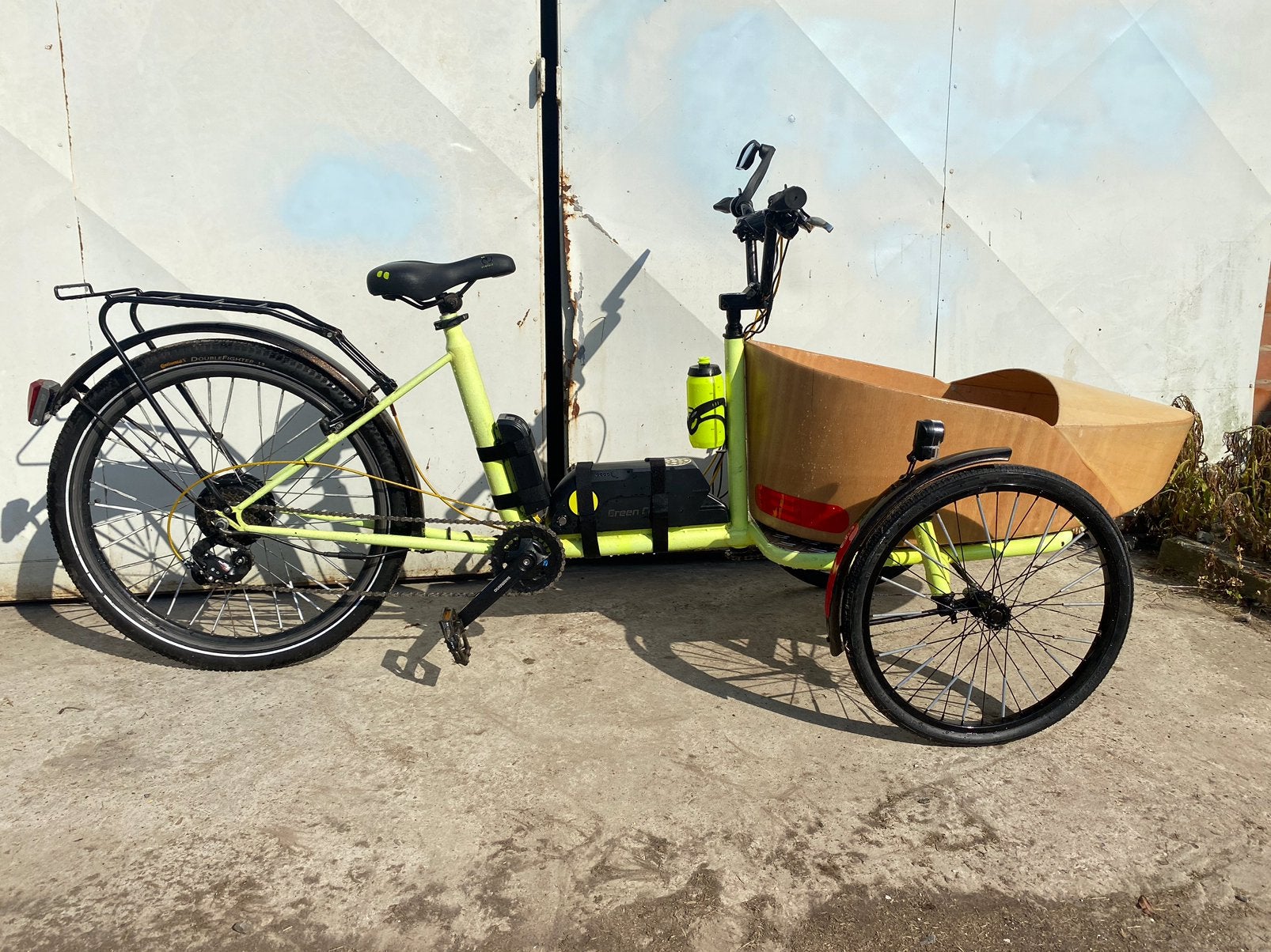 Elektrische bakfiets/cargobike, Ophalen, Zo goed als nieuw, Elektrisch