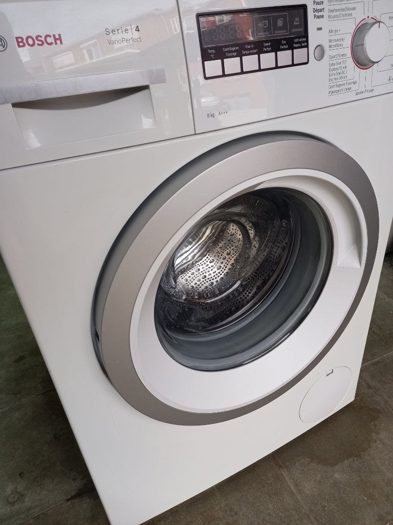 Machine à laver Bosch 8kg A +++, Enlèvement, Comme neuf, Chargeur frontal