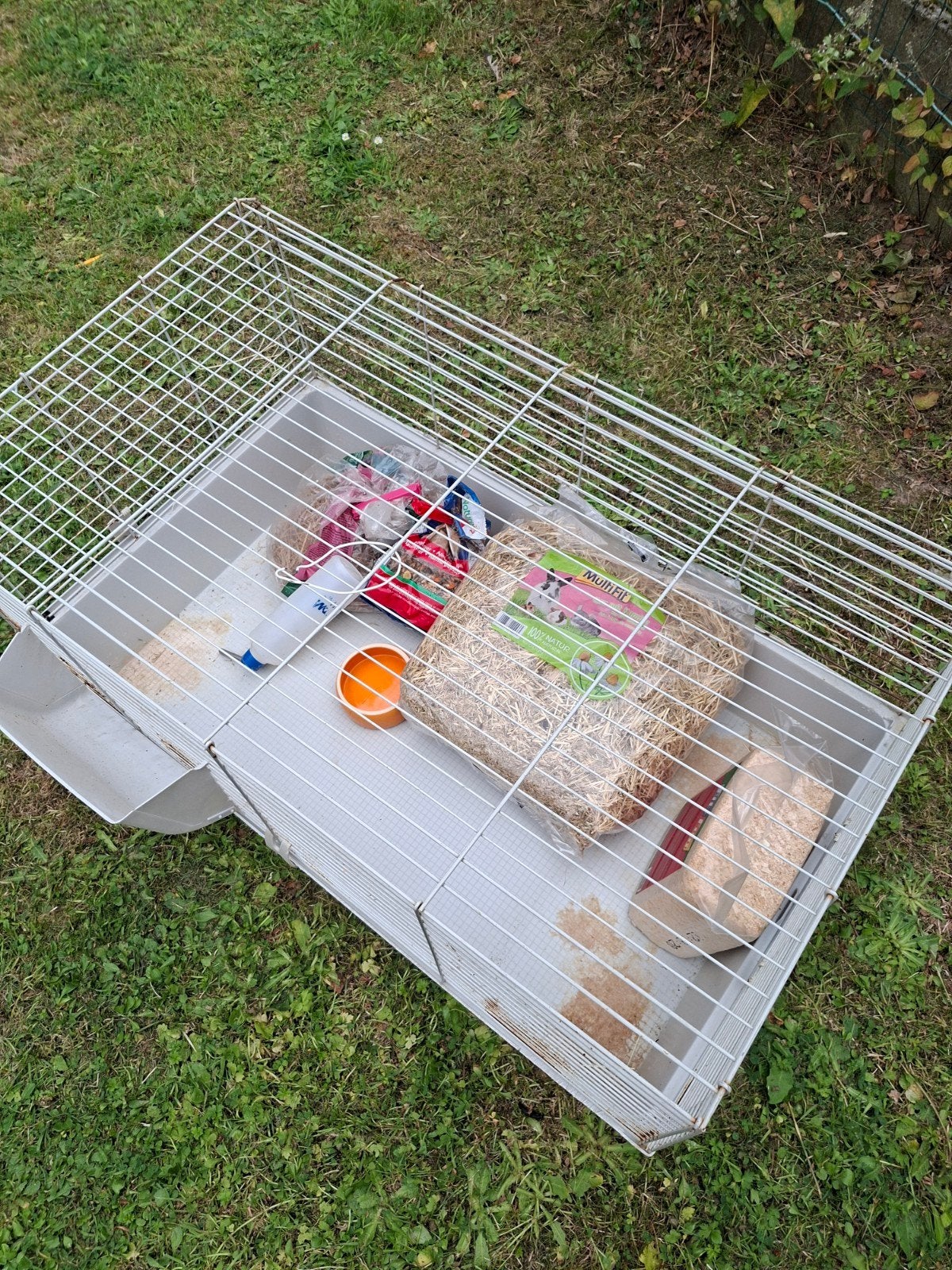 Dwergkonijnenkooi 95 x 55 cm met accessoires, Dieren en Toebehoren, Klein