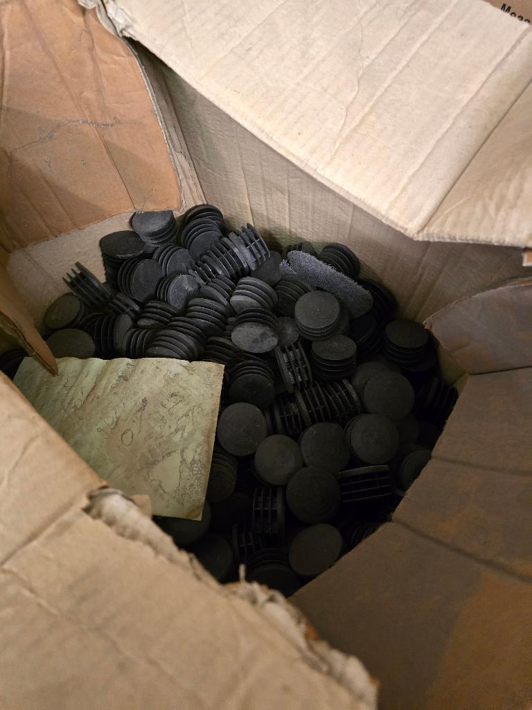 50x Stoelpootdop rond 15-20-22-25-30-32-45-50-60 of 80 mm, Ophalen of Verzenden, Nieuw