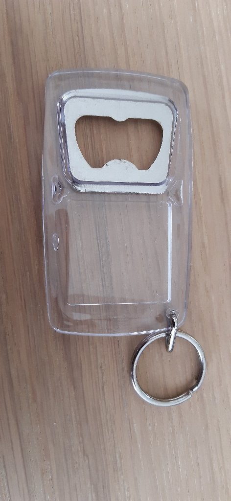 porte-clés ouvre-bouteille transparent milkweaker, Collections, Enlèvement ou Envoi, Neuf, Autres types