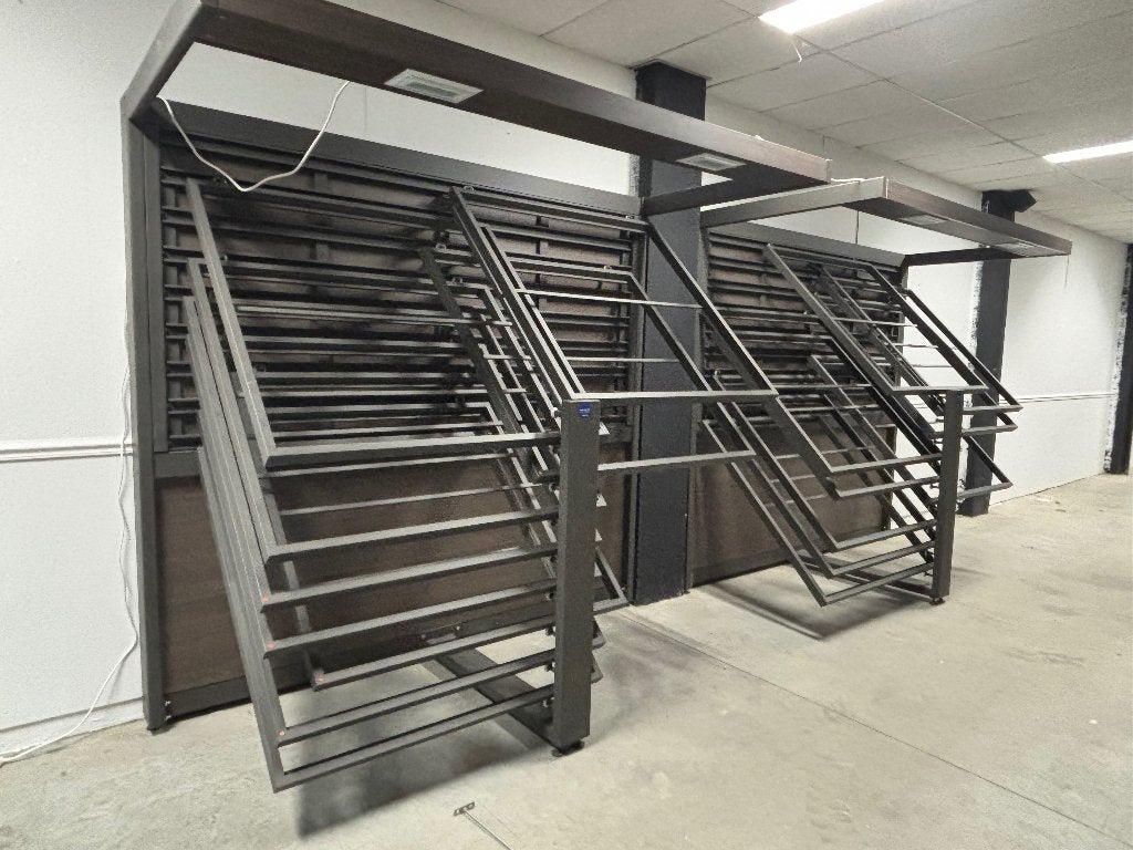 Complete EXCLUTON tegel winkelinventaris tegel parket, Ophalen