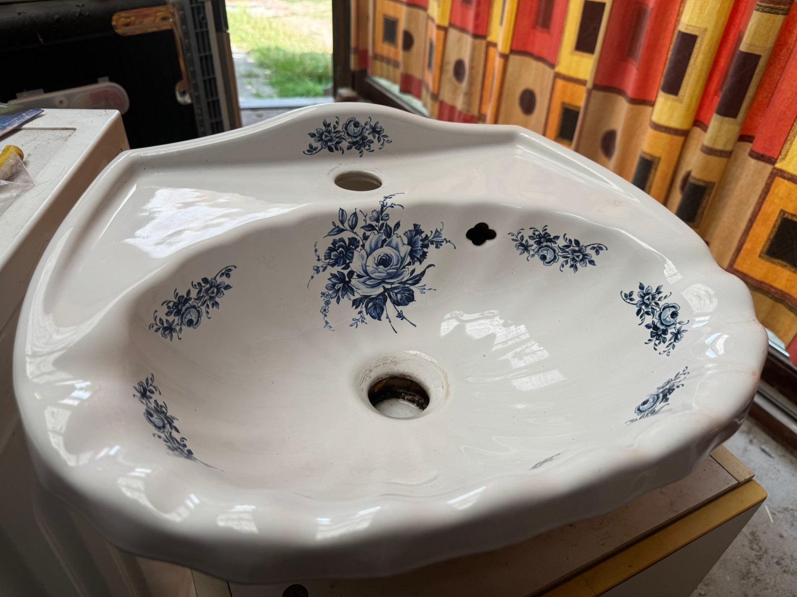 Lavabo/spoelbak te koop, Ophalen, Zo goed als nieuw