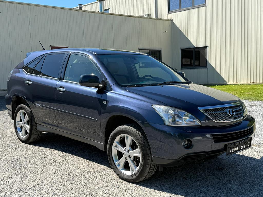 Lexus RX400h Executive facelift, Auto's, Lexus, Automaat, 3311 cc, Blauw, Leder