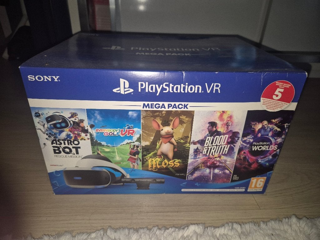 Casque vr sony pour PlayStation 4, Enlèvement, Comme neuf, Simulation, Virtual Reality