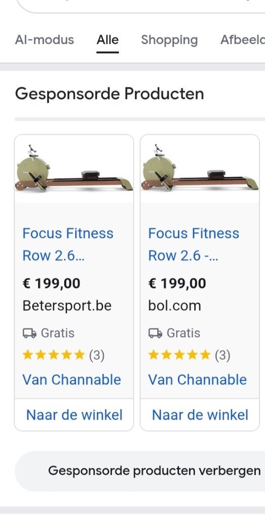 Roeimachine, Ophalen, Nieuw, Roeitrainer