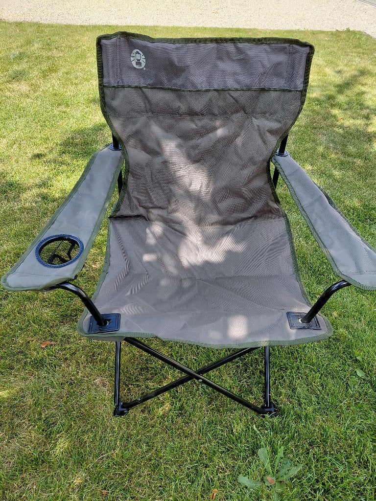 Set van 2 campingstoelen COLEMAN opvouwbaar met hoes, Caravanes & Camping, Meubles de camping, Enlèvement, Neuf, Chaise de camping