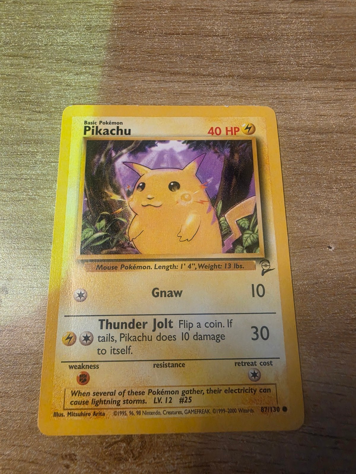 Pikachu 87/130, Enlèvement