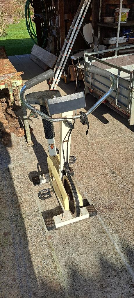 Vintage hometrainer, Ophalen