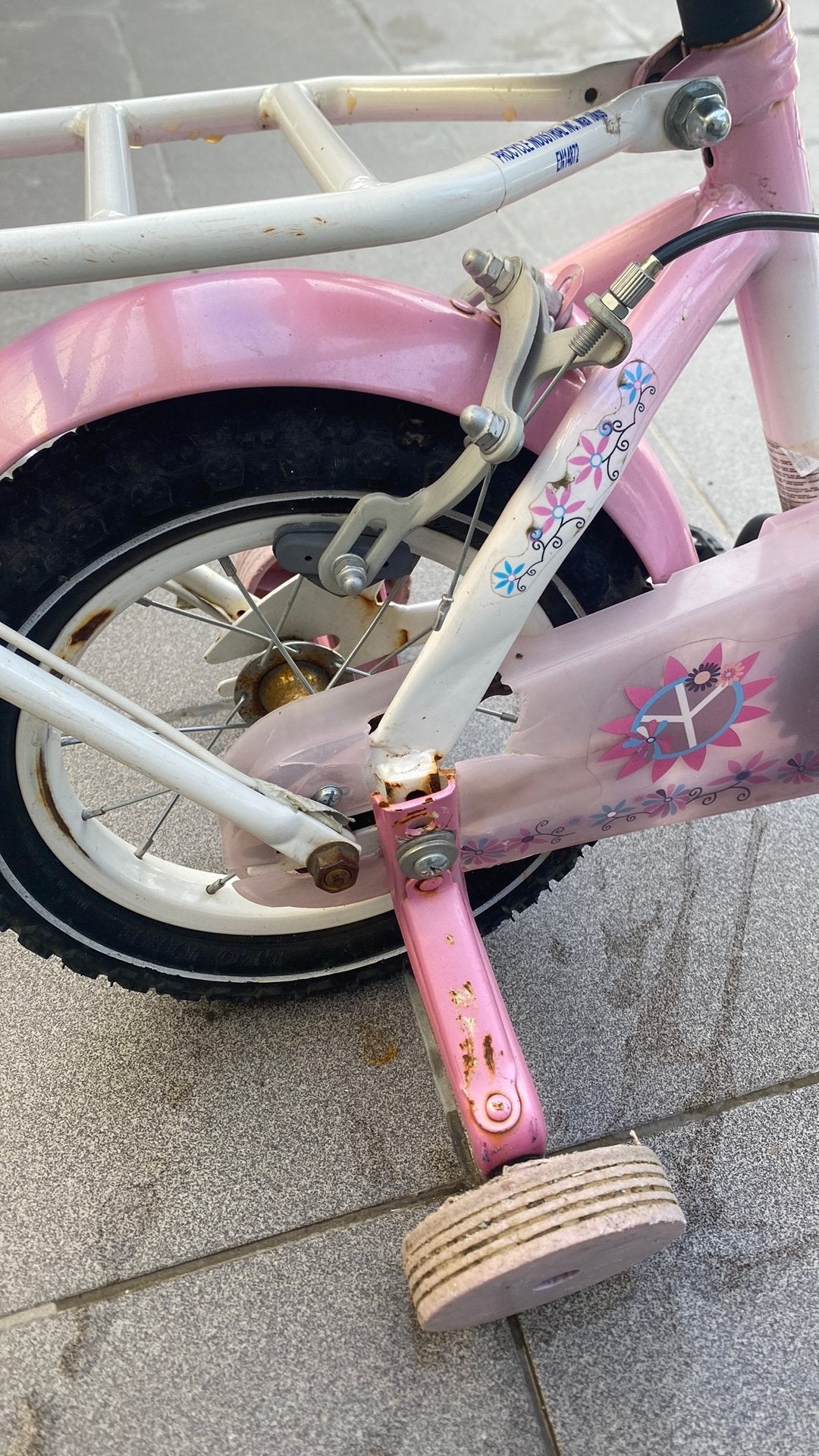vélo enfant fille d’occasion, Vélos & Vélomoteurs, Enlèvement, Utilisé, 16 pouces