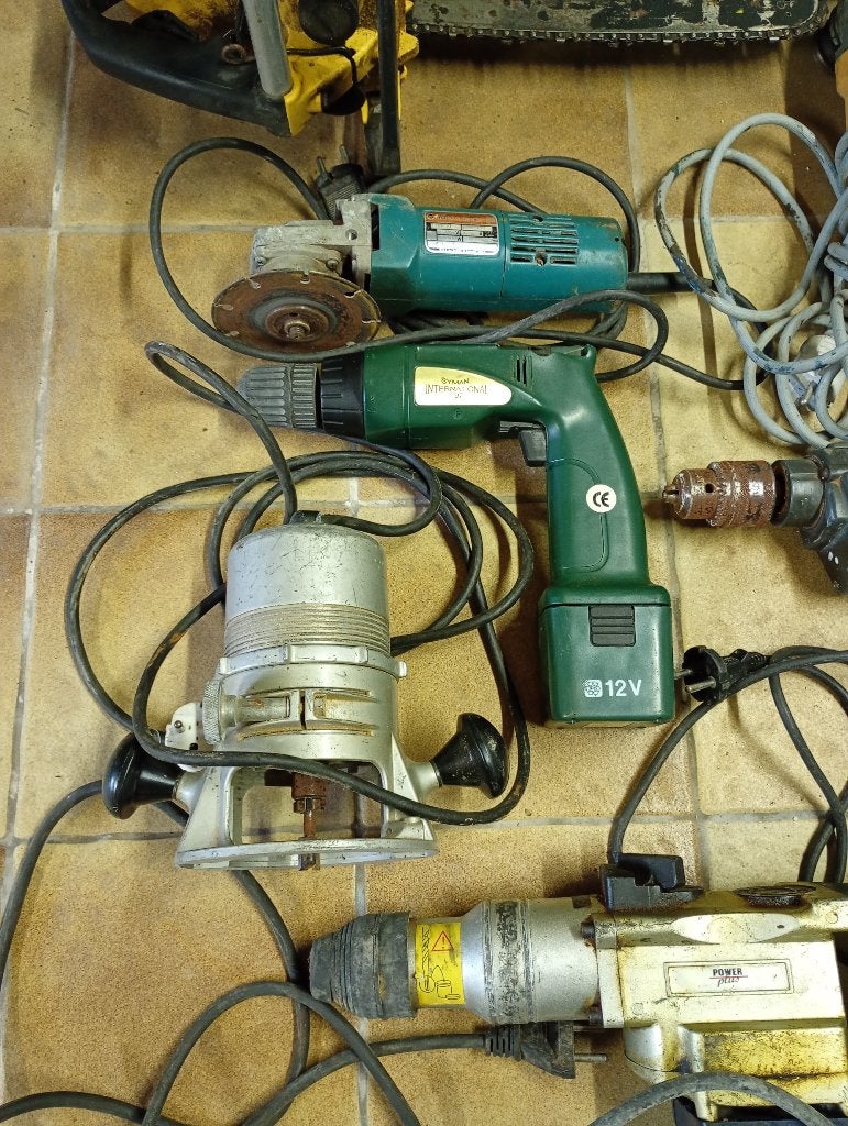 Lot van 11 machines doe het zelf te repareren, Enlèvement, Utilisé, Autres types, Makita