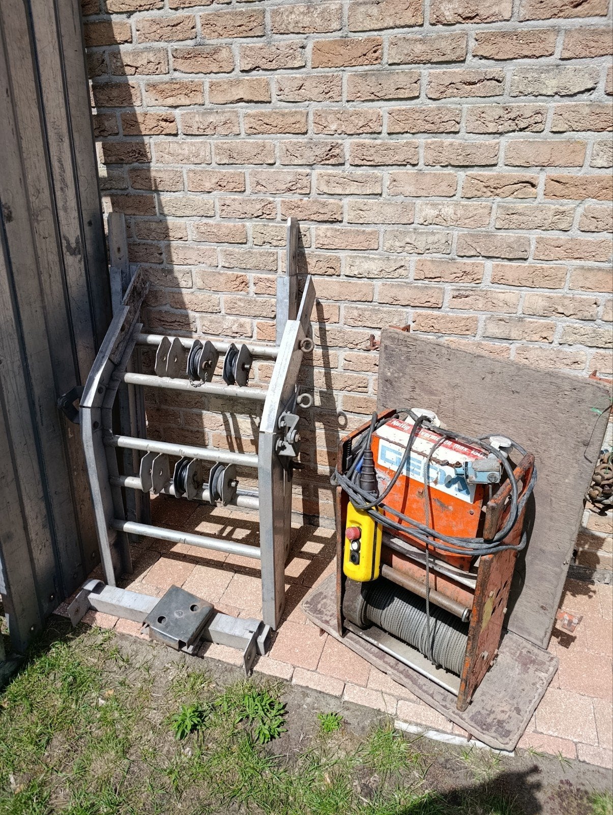 élévateur d'échelle terminé, monte-carreaux de 15 cm, Enlèvement