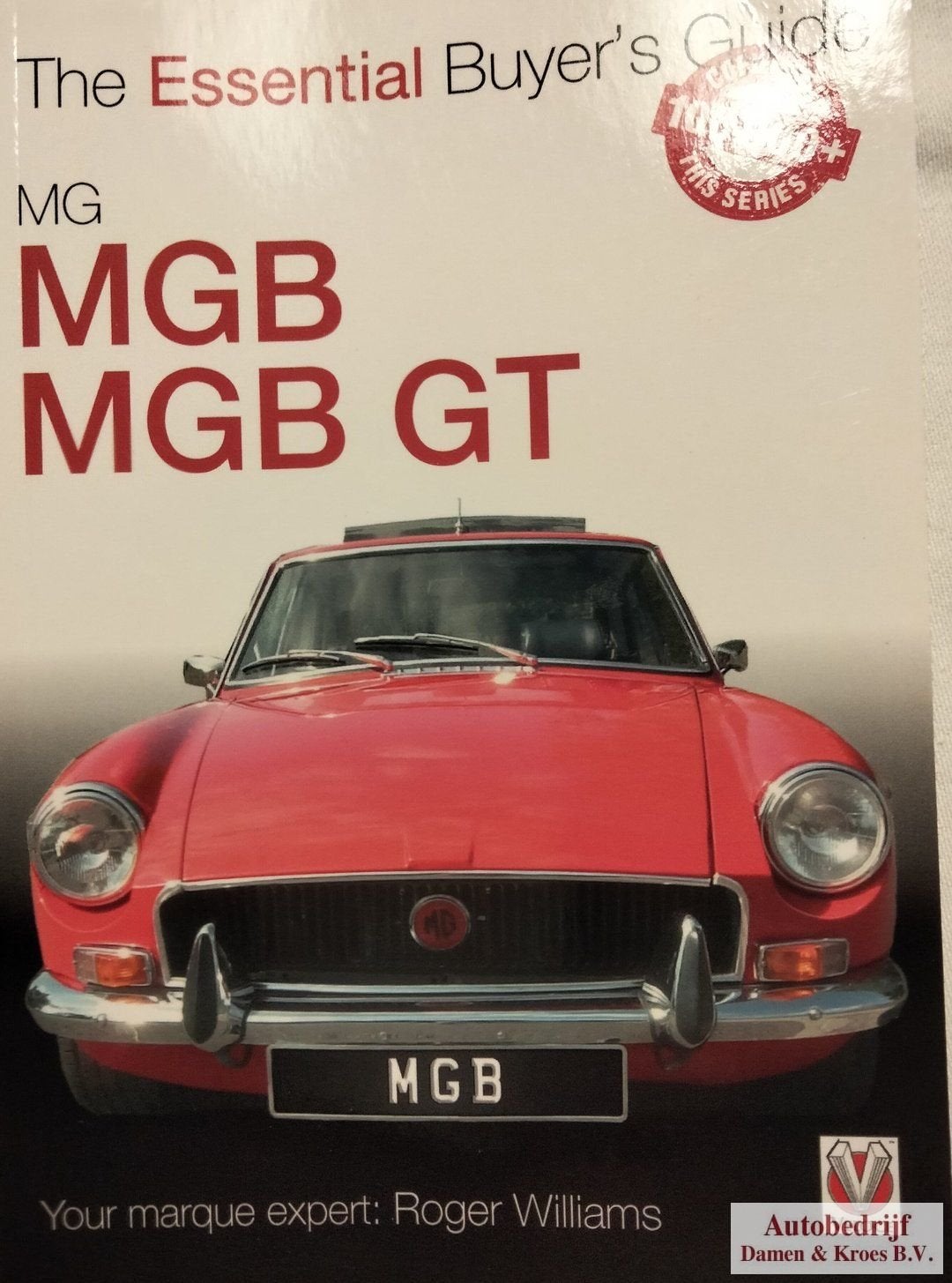 Handboek MGB en MGB GT Instructieboekje MGL0406 (Engelstalig, Enlèvement ou Envoi