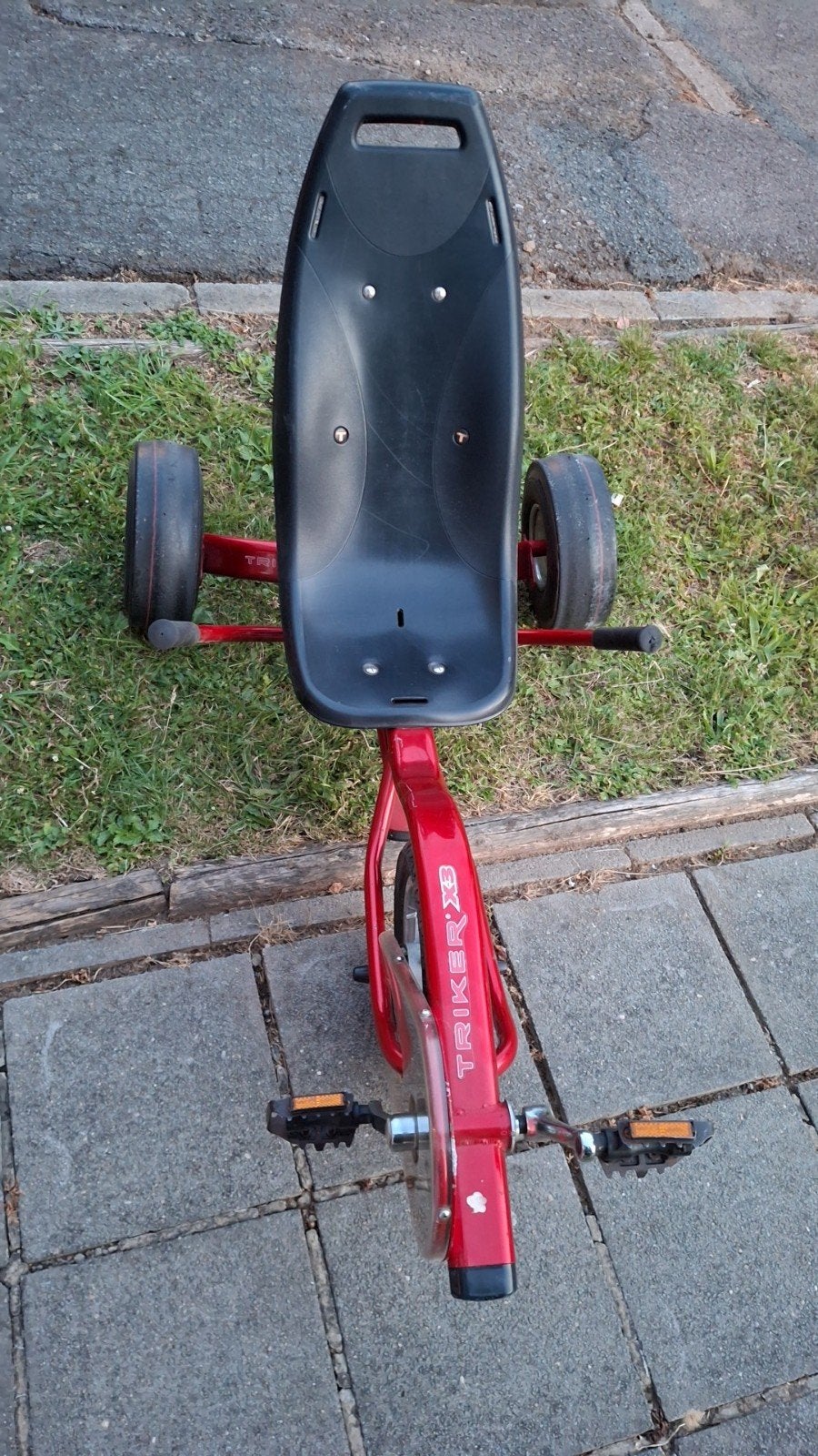 tricycle pour enfant, Enlèvement