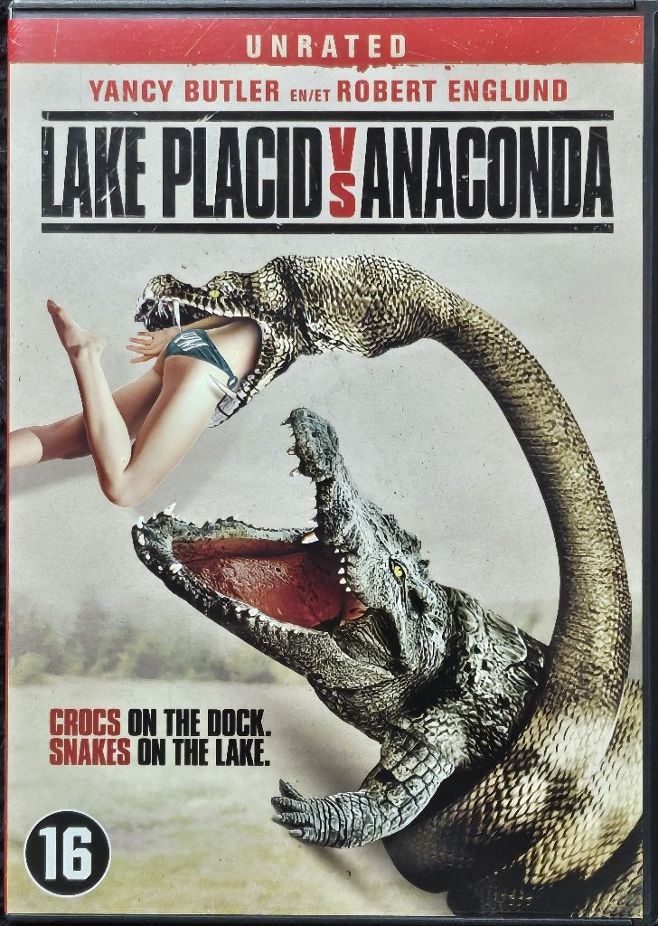 Lake Placid vs Anaconda (2015) Unrated, Ophalen of Verzenden, Engels, Nederlands