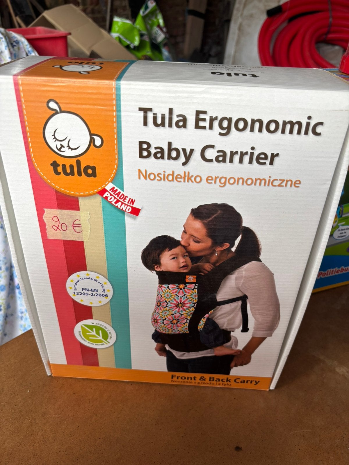 Tula ergonomic baby carrier, Enfants & Bébés, Porte-bébés & Écharpe porte bébé, Autres marques, Porte-bébé, Comme neuf, Enlèvement