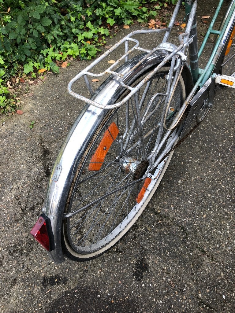 Fiets, Fietsen en Brommers, Gebruikt, Velgrem, (Extra) lage instap, 47 tot 50 cm