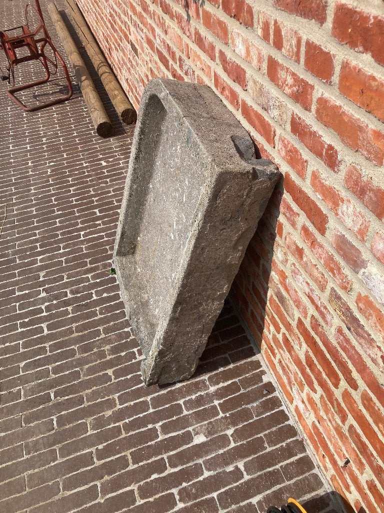 Arduinen hoekspoelbak, Ophalen, Gebruikt