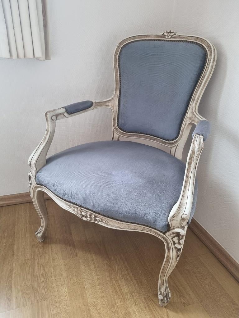 zeteltje Louis XVI stijl , 2 stuks, Huis en Inrichting, Zetels | Zetels, Ophalen, Klassiek - antiek, Gebruikt, Eenpersoons