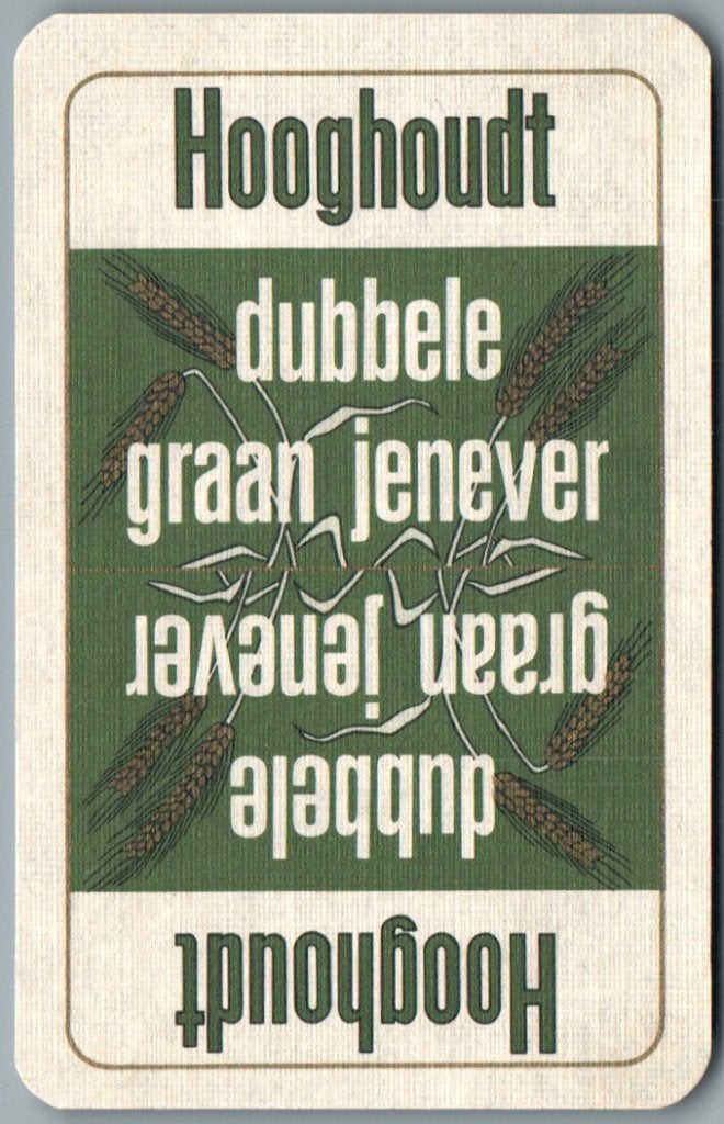 speelkaart - LK15584 - Hooghoudt, Verzamelen, Speelkaarten, Jokers en Kwartetten, Verzenden, Zo goed als nieuw, Speelkaart(en)