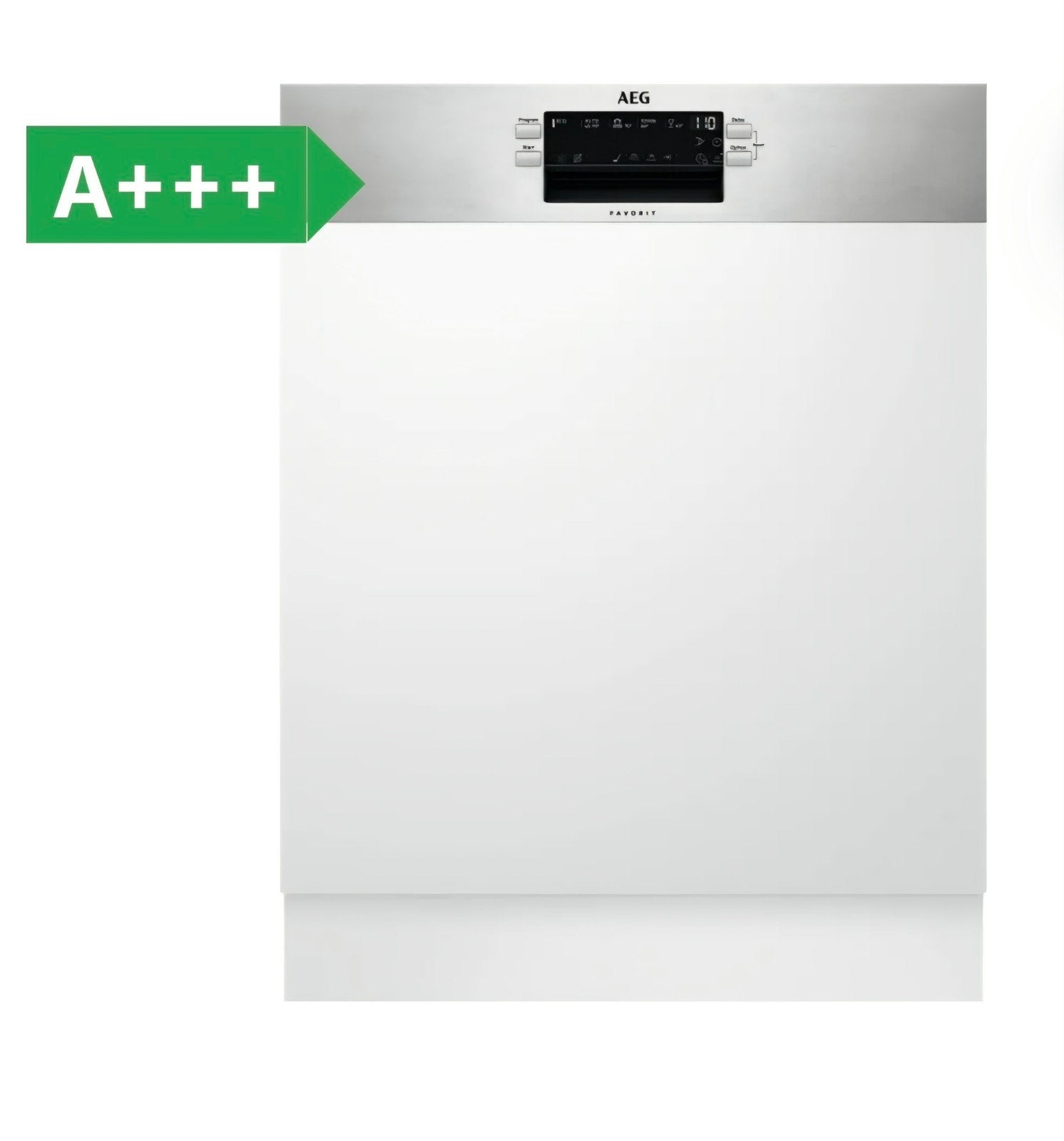 Halfintegrale vaatwasser AEG X Dry. Nieuw, Elektronische apparatuur, Ophalen, Eco programma, Minder dan 10 liter, Nieuw