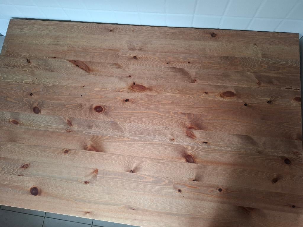 Tafel met 6 stoelen (4+2), 100 à 150 cm, Cinq personnes ou plus, Comme neuf, Enlèvement