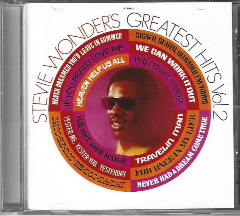 CD Stevie Wonder's Greatest Hits Vol. 2, Ophalen of Verzenden, Zo goed als nieuw, R&B