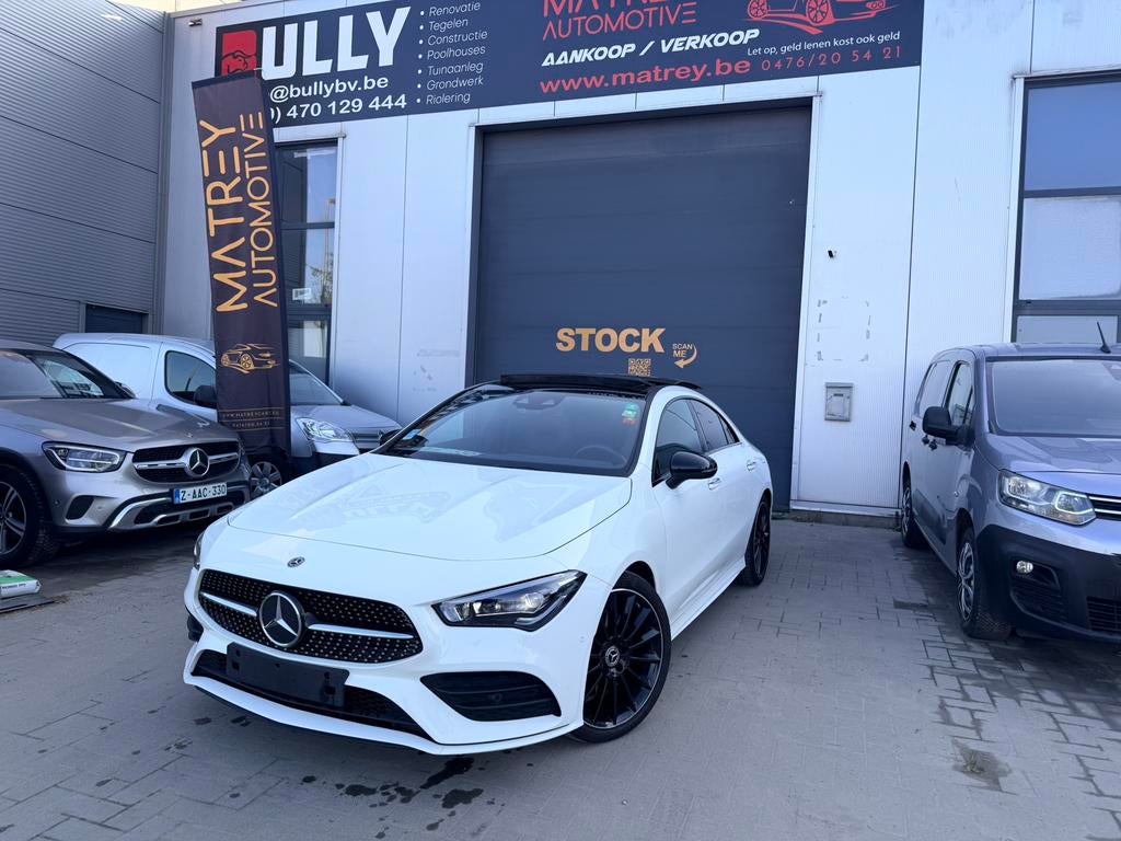 Mercedes Cla200 Amg, Auto's, Mercedes-Benz, Bedrijf, Te koop, CLA, Open dak, Benzine, Euro 6, Coupé, 5 deurs, Automaat, Alcantara