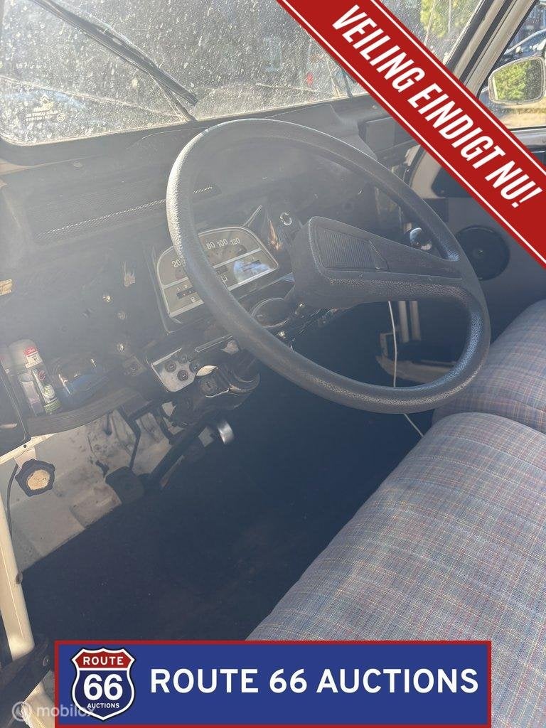 Citroën 2CV | 1990 | Route 66 Auctions, Citroën, Zwart, Bedrijf, Handgeschakeld
