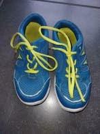 Blauwe loopschoenen - Kalenji - maat 35, Kinderen en Baby's, Ophalen, Gebruikt, Kalenji, Jongen of Meisje