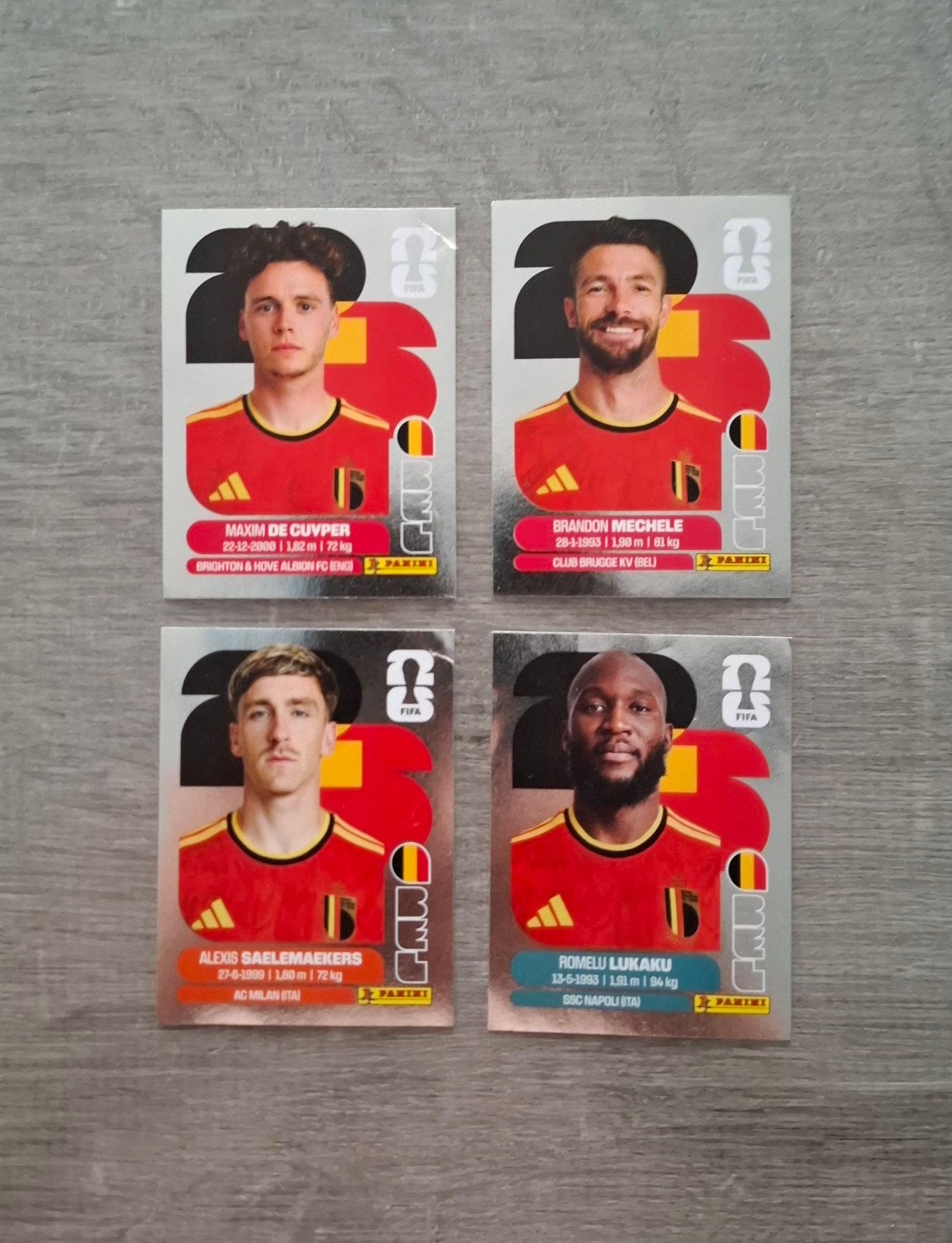 Panini Wk 2026 stickers zilver rode duivels !, Ophalen, Nieuw, Stickers en Plaatjes