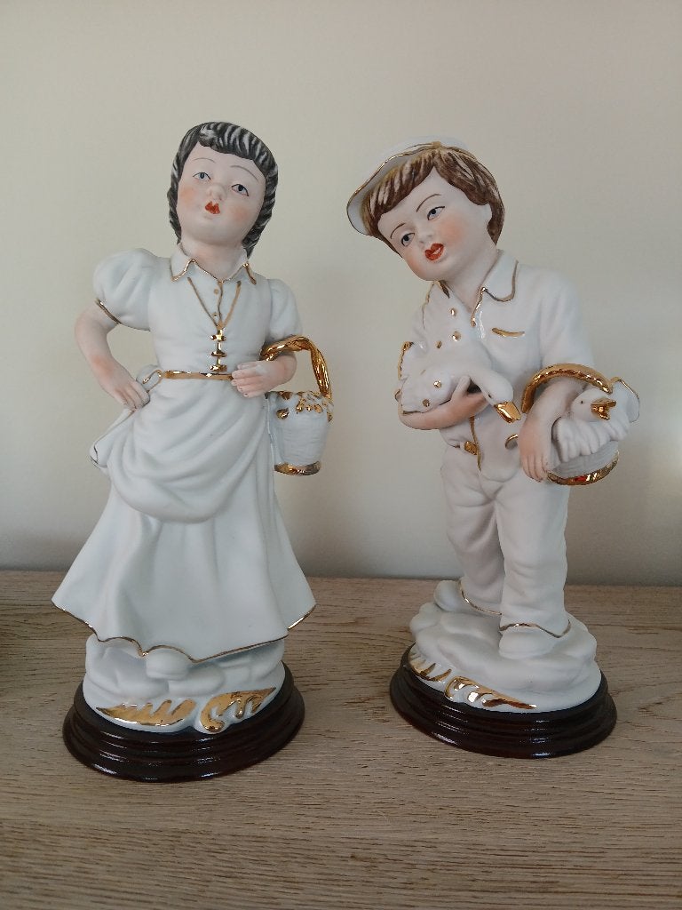 2 mooie grote beelden., Ophalen of Verzenden, Nieuw, Steen/keramiek